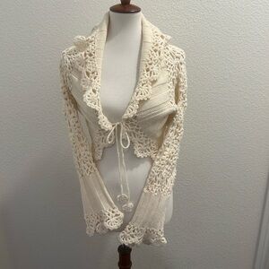 Diva Cream Knit Sweater